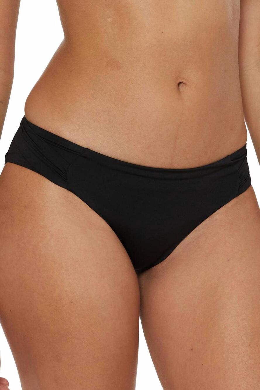 NEW TRINA TURK monaco tab hipster bikini bottom in black - Picture 4 of 4